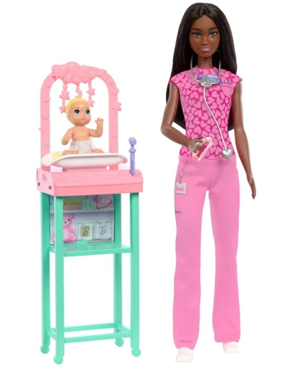 Barbie Other - Barbie Doctor Pediatrician and baby Barbie doll set